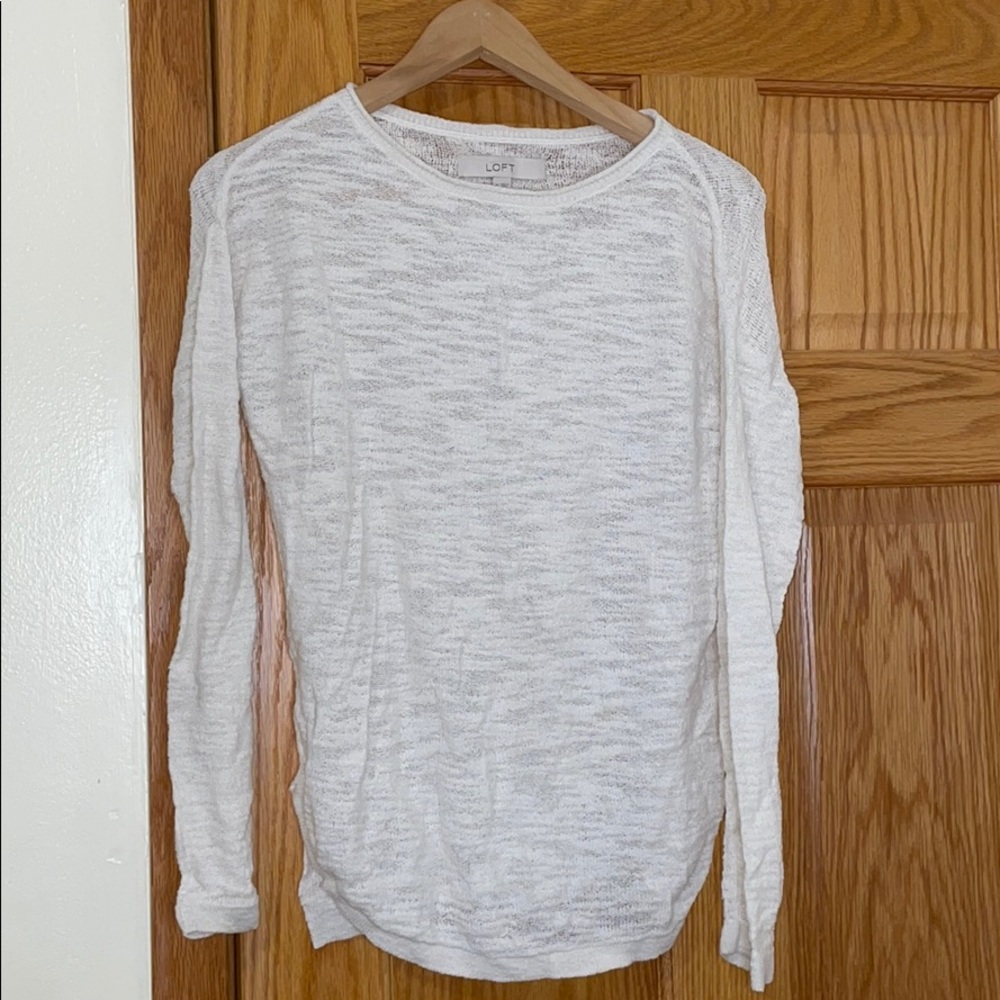 White sweater